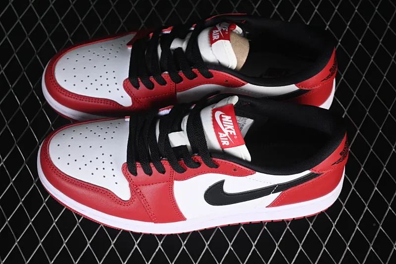 All categories Air Jordan Jordan series basketball shoes Air Jordan 1 Low G version pure original Air Jordan 1 Low OG AJ1 Joe 1 white red black hook low-top casual sneakers HQ6998-600